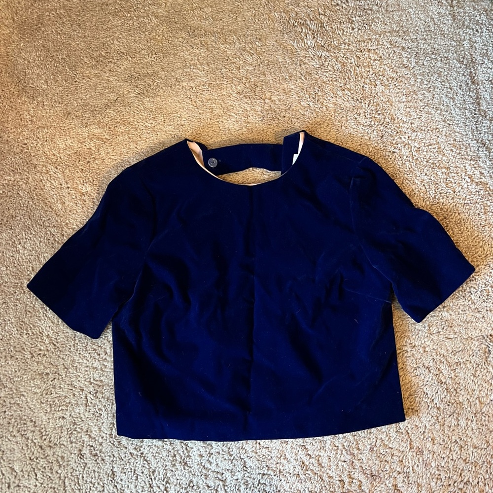 Navy Blue Women's Top